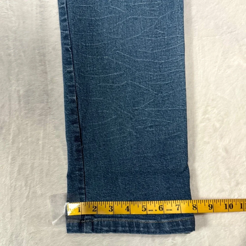 Y2K‎ 90s Cut Out Caged Waist Low Rise Jeans 4 2 Cuffed Convertible Rave Vintage